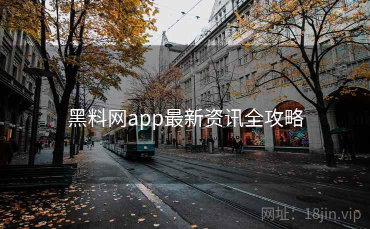 黑料网app最新资讯全攻略